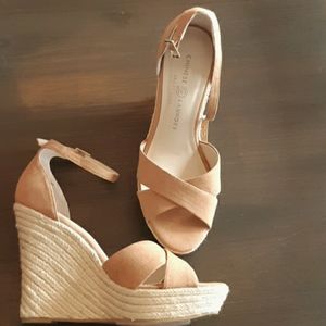Chinese Laundry Tan Wedges
